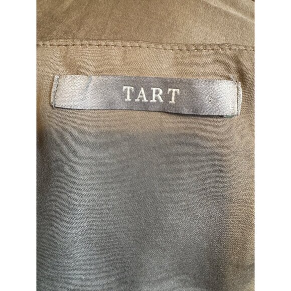 2/$30 TART Large Vintage Taupe Sundress Fitted Bodice - Picture 2 of 12